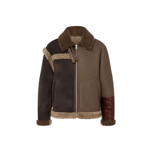 MOSCHINO SS25 Кожаная куртка мужская