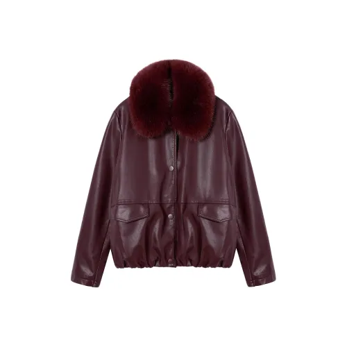 PIERRE CARDIN Кожа Куртка Женская