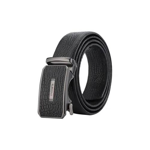 MILLIE'S Ремни из лощеной коровьей кожи Мужской ширина 3,5 см