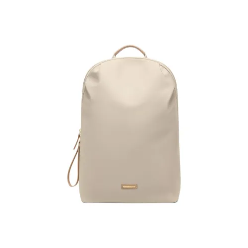 GOLF Ткань Рюкзак Большой Женский Абрикос Элегантный Черный