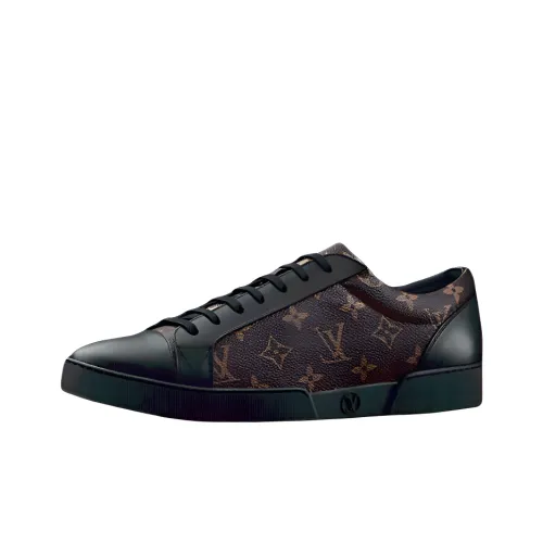 LOUIS VUITTON Match Up Скейтборд Кроссовки Низкие Коричневые Мужские
