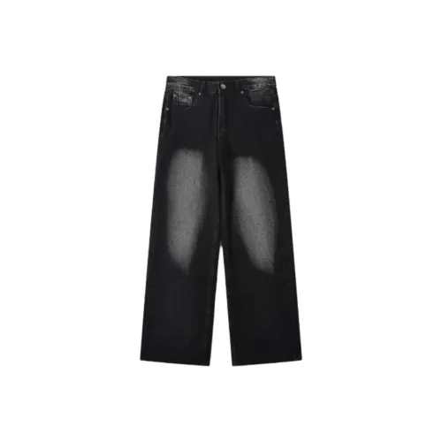 VRE Черные Унисекс Джинсы