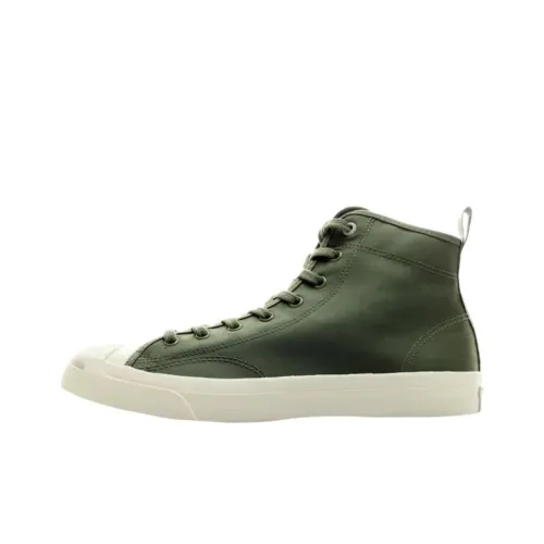Hancock x Конверс Jack Purcell MID Топ Кеды Унисекс Зеленый