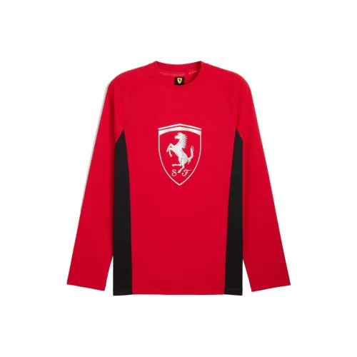 PUMA Scuderia Ferrari Racing T-Shirt Мужской Moist Red