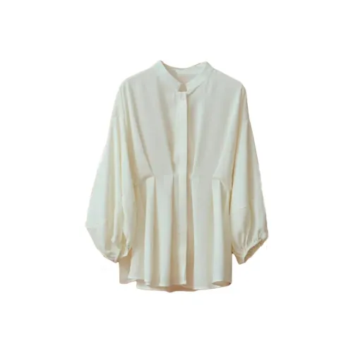 GLEE DIARY Абрикос Женские Рубашки