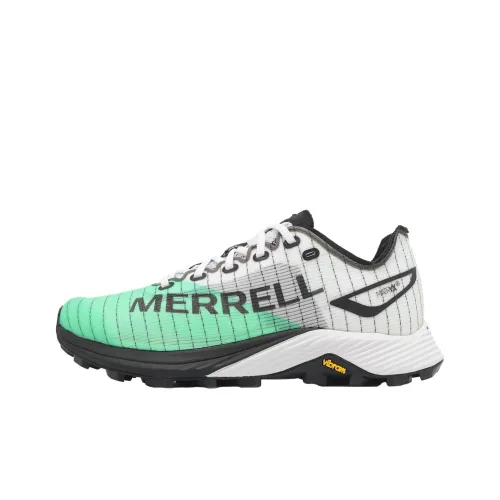 MERRELL MTL Long Sky 2 Устойчивый к истиранию Дышащие Беговые кроссовки Женские Белый Зеленый