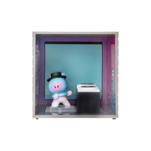 Декоративный предмет LINE FRIENDS BT21 Dollhouse Аниме Cartoon Cute Toy Стол Кукла Мерч по IP