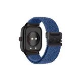 Холодный Синий Нейлоновая Ткань Вязаная Парашютная Пряжка Ремень