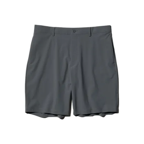 UNIQLO Повседневные шорты унисекс темно-серый