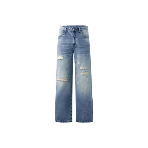 AZVK D5011 Синий Мужские Джинсы