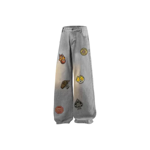 GOGIU Унисекс Джинсы