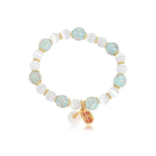 Kelanxi Цветное стекло Браслеты Женские