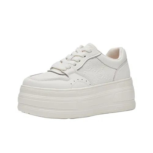 HR Low Топ Скейтборд Кроссовки Женские Бежевые