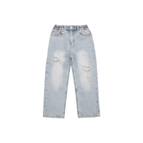 XXZXX Джинсы Унисекс Модный бренд Детская одежда Family Сочетающиеся наряды 1108