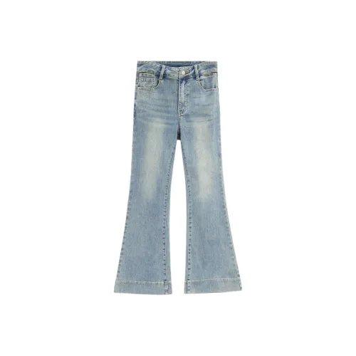 Love to serve Джинсовый синий Женские джинсы