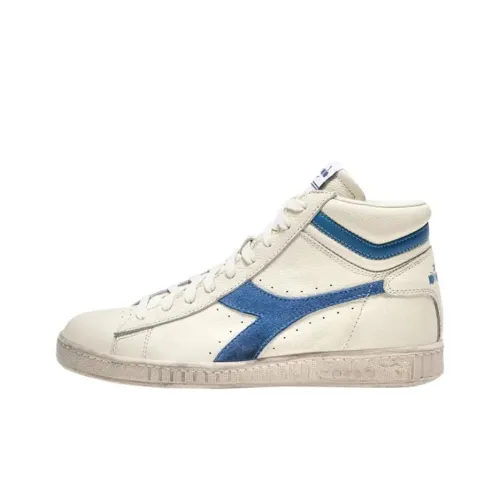 DIADORA GAME L Высокие Кроссовки для Скейтбординга Унисекс Белые Синие