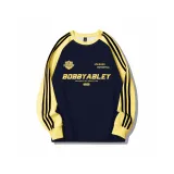 Темно-синий и желтый