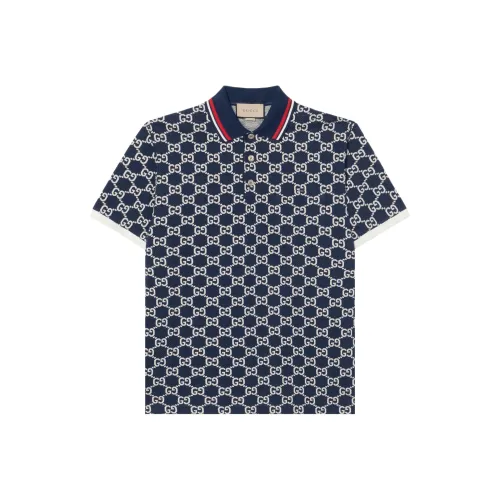 GUCCI Синий Мужская Поло