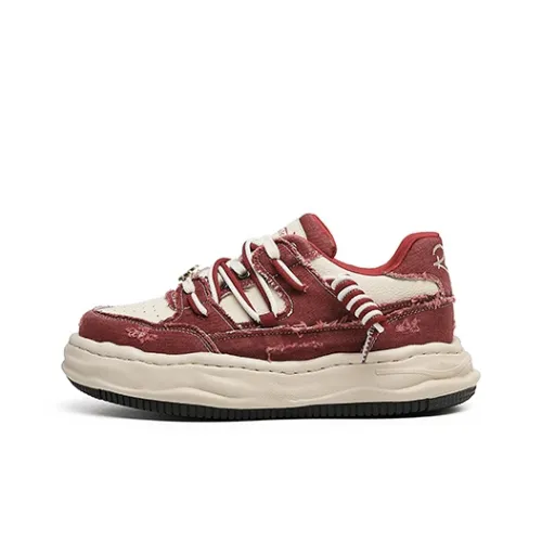 MUPPLE Устойчивые к истиранию Дышащие Увеличивающие Высоту Низкие Кроссовки для Скейтбординга Унисекс