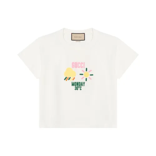 GUCCI FW23 T Рубашка Женская Экрю