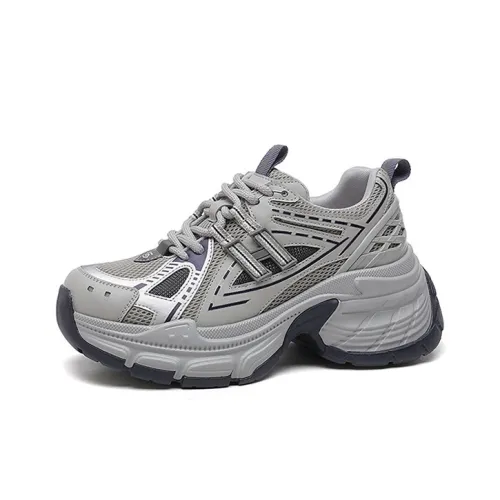 ST SAT Дышащие Низкие Кеды с Толстой Подошвой Женские