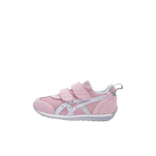 Asics Idaho Дышащий Низкий Топ KIDS Lifestyle Shoes Розовый Белый Детские Возраст 3-7 Лет