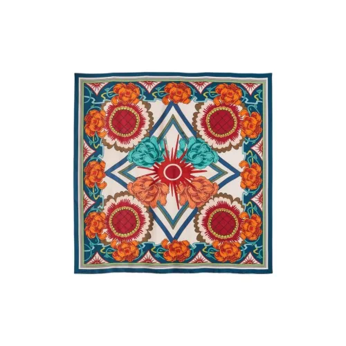 La DOUBLEJ. Шелковые шарфы для женщин многоцветные