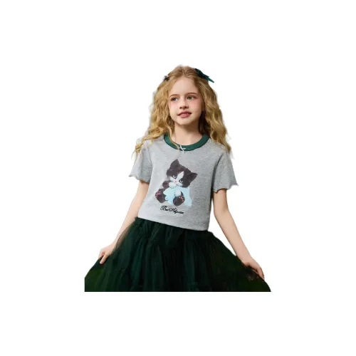 ASK Серый Kids T-рубашки