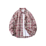 Красно-белый в клетку