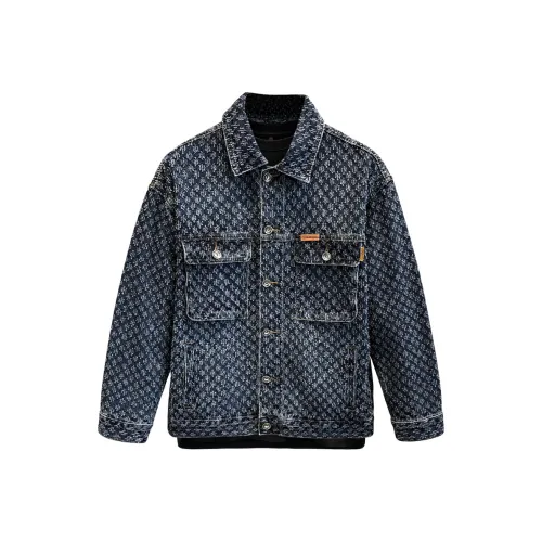 YGQPZHZ Dapper Роскошная уличная мода Винтаж Американская куртка Мужская