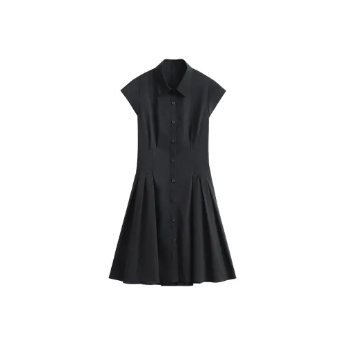 CHIC VEN Короткое платье с короткими рукавами женское