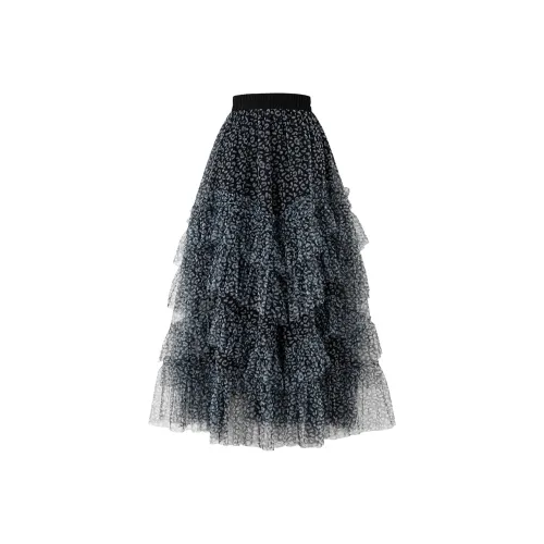 SOON FLOWER Повседневная длинная юбка для женщин