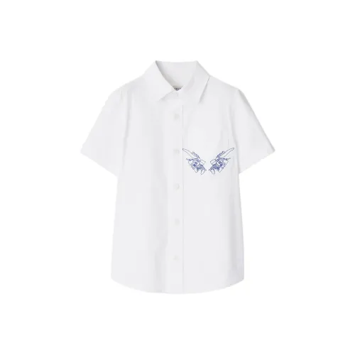 Burberry Белые Kids Рубашки