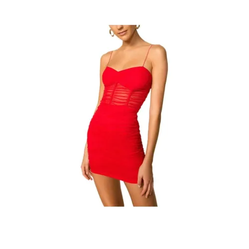 SUPERDOWN Kambella Ручной Мини Платье Slip Платье Женское