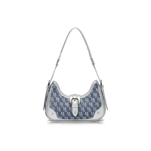 MELLO GOGO Ткань Сумка через плечо Стандартная Женская Джинсовый синий