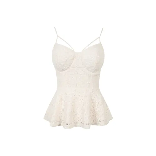 CHILL QIAOER Светло-абрикосовый Женские Топы