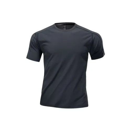 KPADB Тренировки Соревнование Круглый вырез Короткий рукав Спортивная одежда Мужская