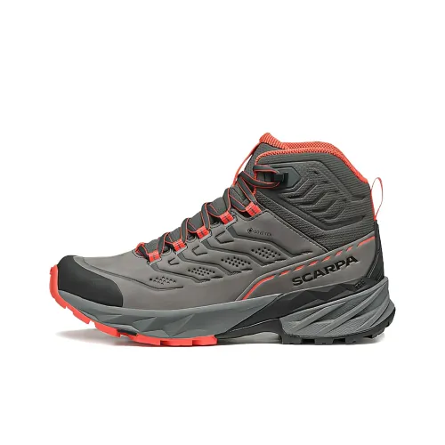 SCARPA Rush 2 Дышащий и Водонепроницаемый Crew Outdoor Женские Серый Красный