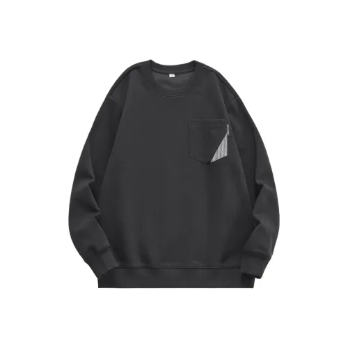 Xiyue Весенний и Осенний Свитшот с Круглым Воротником Мужской