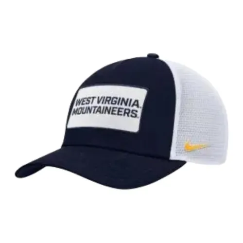 nike Органический хлопок Кепки Мужской Морской синий