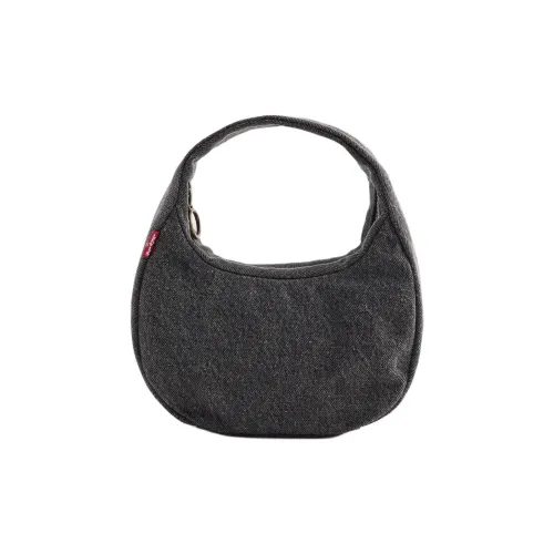 Levi's Хлопок Полумесяц Сумка Мини Женская Черная