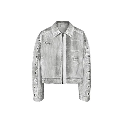 TECNINE DROP2 GESSO Куртка TecNineGroup Унисекс Потертый Белый