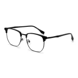 Матовая черная + Защита от синего света, 0 диоптрий