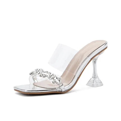 KATHRYN WILSON Слипоны Женские Серебряные