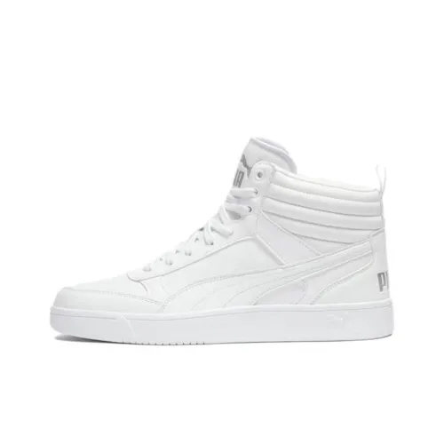 PUMA DRIBBLE MID Топ Скейтборд Кроссовки Мужские Белые