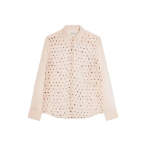DRIES VAN NOTEN Светло-розовые Женские Рубашки