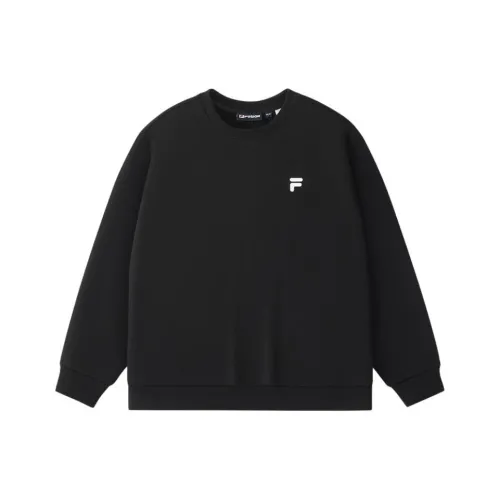 FILA FUSION Глубокий Черный BK Унисекс Свитшоты