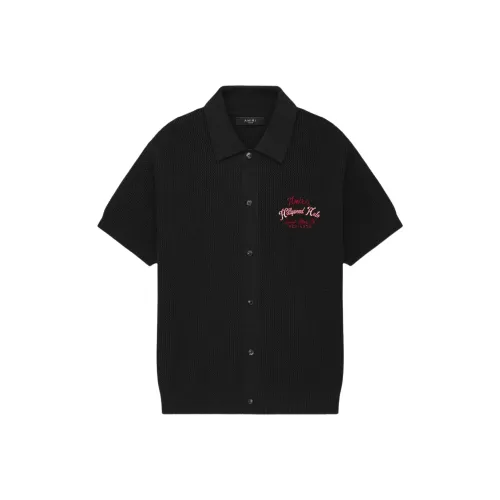 AMIRI Мужские Черные Рубашки