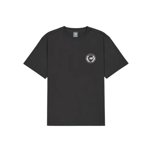 New Balance совместная линия Черный Серый Цвет Мужская T-рубашка