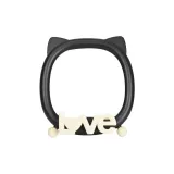 Кошка, ухо, черный